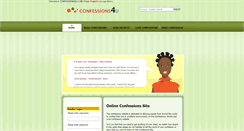 Desktop Screenshot of confessions4u.com